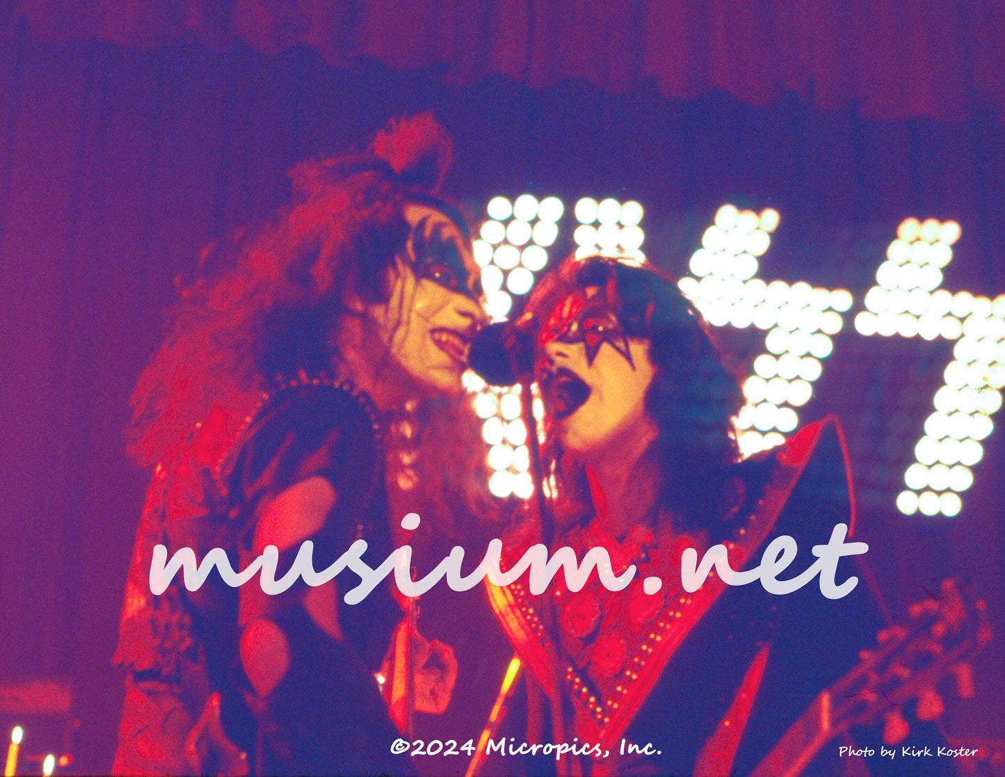 KISS ALIVE! 1975 / ACE FREHLEY / GENE SIMMONS